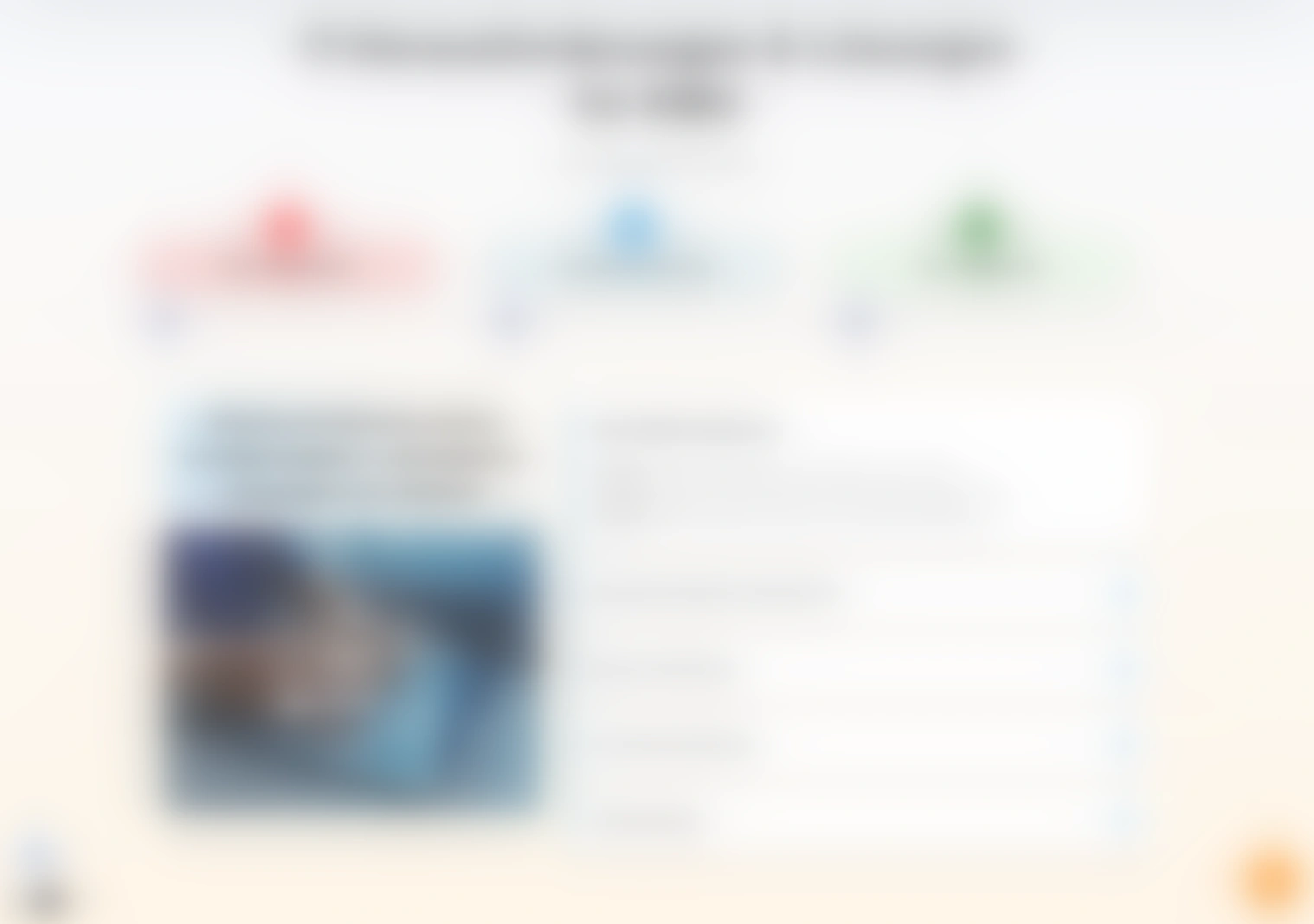 Vorschau einer anonymisierten B2B-Website für IT-Dienstleistungen